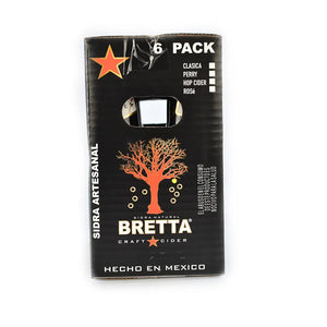 6 Pack Natural BRETTA