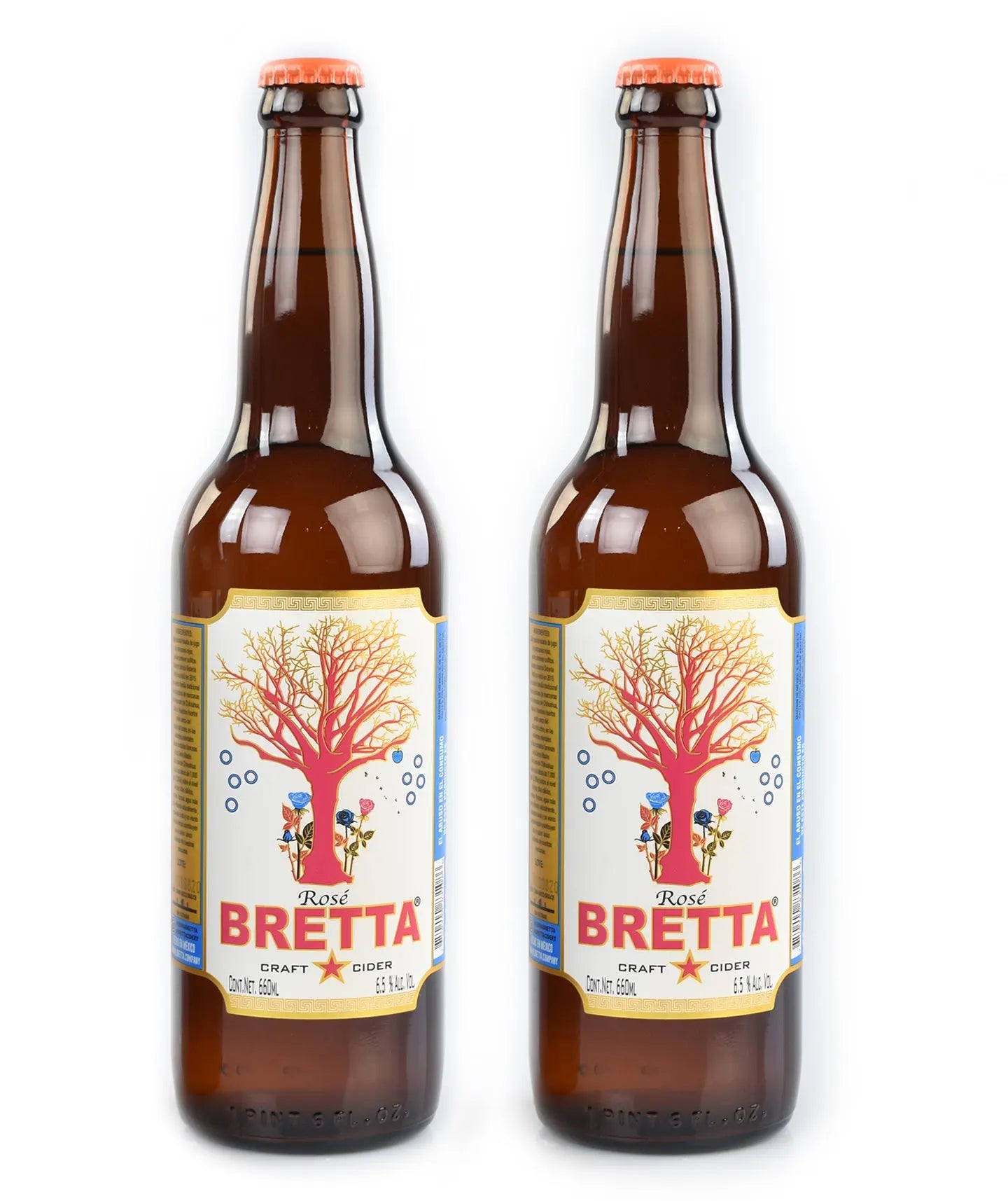 2 Pack de Sidra Natural Rose BRETTA