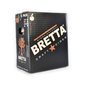 6 Pack mix de Sidra Natural 355ml BRETTA